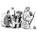 Oliver Schopf, editorial cartoons from Austria, cartoonist from Austria, Austrian illustrations, illustrator from Austria, editorial cartoon Germany  2009 karl-theodor zu guttenberg, minister of defense, afghanistan, taliban, human rights, karzai