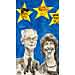 Oliver Schopf, editorial cartoons from Austria, cartoonist from Austria, Austrian illustrations, illustrator from Austria, editorial cartoon politics politician Europe 2009: eu, herman van rompuy, catherine ashton, eu-president, high representative of foreign policy, stars, sarkozy, merkel, brown