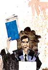  Oliver Schopf zeichnet JAHRESRUECKBLICK 2012 KARIKATUR ORF 2 HEUTE LEBEN GELD KORRUPTION BANKEN EURO KRISE Jahresrueckblick von Oliver Schopf gezeichnet für den ORF Dezember 2012   