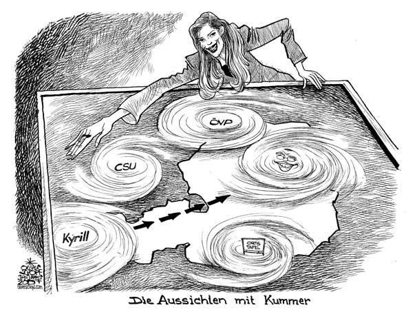  Oliver Schopf, politischer Karikaturist aus Österreich, politische Karikaturen, Illustrationen Archiv politische Karikatur Österreich: Parteien diverse 

