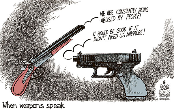 Oliver Schopf, editorial cartoons from Austria, cartoonist from Austria, Austrian illustrations, illustrator from Austria, editorial cartoon politics politician International, Cartoon Movement, @oliverschopf.bsky.social 2025: GRAZ SCHOOL SCHOOTING RAMPAGE WEAPONS SPEAK ABUSE USE SHOTGUN GLOCK


 




























