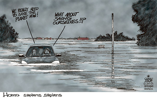 Oliver Schopf, editorial cartoons from Austria, cartoonist from Austria, Austrian illustrations, illustrator from Austria, editorial cartoon politics politician International, Cartoon Movement, CartoonArts International 2024: PLANET EARTH GLOBAL WARMING CLIMATE CHANGE HIGH TIDE DROWN DROWNED DROWNING RAIN CAR SAVE SAVING HOMO SAPIENS SAPIENS















