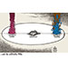 Oliver Schopf, politischer Karikaturist aus Österreich, politische Karikaturen aus Österreich, Karikatur Cartoon Illustrationen Politik Politiker Deutschland @oliverschopf.bsky.social 2026: POLITISCHE MITTE ELLIPSE BRENNPUNKTE EXTREME LINKE RECHTE BRANDMAUER GEOMETRIE WAHLEN DUNKELROT BLAU BRAUN
