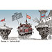 Oliver Schopf, politischer Karikaturist aus Österreich, politische Karikaturen aus Österreich, Karikatur Cartoon Illustrationen Politik Politiker Deutschland @oliverschopf.bsky.social 2026: LANDTAGSWAHLEN SACHSEN-ANHALT CDU UNVEREINBARKEITSBESCHLUSS DIE LINKE AFD BURGEN SCHLÖSSER VERLUSTE BRÖSELN FELSENFEST 
