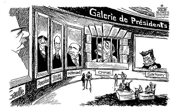  
Oliver Schopf, editorial cartoons from Austria, cartoonist from Austria, Austrian illustrations, illustrator from Austria, editorial cartoon
Europe EU eu European union france 2011 france jacques chirac president court convicted gallery de gaulle pompidou giscard d'estaing mitterrand sarkozy

