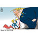Oliver Schopf, politischer Karikaturist aus Österreich, politische Karikaturen aus Österreich, Karikatur Cartoon Illustrationen Politik Politiker Europa @oliverschopf.bsky.social 2026: EU VON DER LEYEN UVDL TRUMP USA MERCOSUR FREIHANDELSABKOMMEN STERNE MUSIK SOUND LÄRM KRAWATTE AUF DEN SCHLIPPS TRETEN
