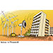 Oliver Schopf, editorial cartoons from Austria, cartoonist from Austria, Austrian illustrations, illustrator from Austria, editorial cartoon politics politician Europe, Cartoon Movement, @oliverschopf.bsky.social 2026: CLIMATE CHANGE GLOBAL WARMING HEAT SUMMER LIVING FLAT HOUSING ESTATE AIR CONDITION COOLING FAN WIND ENERGY FARM ALTERNATIVE SUSTAINABLE 
