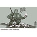 Oliver Schopf, politischer Karikaturist aus Österreich, politische Karikaturen aus Österreich, Karikatur Cartoon Illustrationen Politik Politiker Europa @oliverschopf.bsky.social 2025: UKRAINE KRIEG OSTUKRAINE PUTIN BESATZUNG TOTE SCHÄDEL LACHEN 
