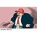 Oliver Schopf, politischer Karikaturist aus Österreich, politische Karikaturen aus Österreich, Karikatur Cartoon Illustrationen Politik Politiker Europa @oliverschopf.bsky.social 2025: POLEN KAROL NAWROCKI PRÄSIDENTSCHAFTSWAHLEN SIEGER GEWINNER RECHTS RECHTSPOPULIST HOOLIGAN KEULE TRUMP MAGA DONALD TUSK
