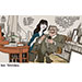 Oliver Schopf, politischer Karikaturist aus Österreich, politische Karikaturen aus Österreich, Karikatur Cartoon Illustrationen Politik Politiker Europa @oliverschopf.bsky.social 2026: UKRAINE KRIEG VERMITTLUNG PUTIN VORSCHLAG GERHARD SCHRÖDER SOYEON SCHRÖDER-KIM LUPENREINER DEMOKRAT SPEZIALOPERATION ANGELEGENHEIT PRIVATWOHNUNG HANDY ARBEITSZIMMER
