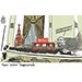 Oliver Schopf, editorial cartoons from Austria, cartoonist from Austria, Austrian illustrations, illustrator from Austria, editorial cartoon politics politician Europe, Cartoon Movement, @oliverschopf.bsky.social 2026: RUSSIA PUTIN VICTORY PARADE MAY 9 RED SQUARE MOSCOW KREMLIN LONG TABLE SECURITY SURE SAFE FEAR UKRAINE ATTACK 

