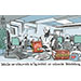 Oliver Schopf, politischer Karikaturist aus Österreich, politische Karikaturen aus Österreich, Karikatur Cartoon Illustrationen Politik Politiker Österreich Cartoon Movement, @oliverschopf.bsky.social 2026: TAG DER ARBEIT 1 MAI KI ROBOTER KÜNSTLICHE INTELLIGENZ GROSSRAUMBÜRO WEITERBILDUNG KARL MARX DAS KAPITAL ORWELL 1984 GERHART HAUPTMANN DIE WEBER JÜRGEN HABERMAS ARBEIT UND INTERAKTION
