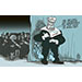 Oliver Schopf, politischer Karikaturist aus Österreich, politische Karikaturen aus Österreich, Karikatur Cartoon Illustrationen Politik Politiker Österreich 2022: ÖVP DIE NEUE VOLKSPARTEI KARL NEHAMMER OBMANNDEBATTE INTERN MESSER WETZEN SÄGEN UMFRAGEN QUARANTÄNE-AUS GAS FLAMME
