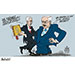 Oliver Schopf, politischer Karikaturist aus Österreich, politische Karikaturen aus Österreich, Karikatur Cartoon Illustrationen Politik Politiker Österreich Cartoon Movement, @oliverschopf.bsky.social 2026: BUNDESPRÄSIDENT VAN DER BELLEN VDB ISRAEL NETANJAHU NAHER OSTEN KRIEG GAZA WESTJORDANLAND VÖLKERRECHT KRIEGSVERBRECHEN DISKUSSION KRITIK AUF DIE FÜßE TRETEN SCHÖNHEIT DER VERFASSUNG
