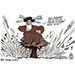 Oliver Schopf, editorial cartoons from Austria, cartoonist from Austria, Austrian illustrations, illustrator from Austria, editorial cartoon politics politician International, Cartoon Movement, @oliverschopf.bsky.social 2025: IRAN NUCLEAR SITES PLANT BOMBS BOMBING BUSTER ISRAEL USA MULLAH CHAMENEI PUTIN CALL SHELTER
