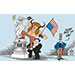 Oliver Schopf, editorial cartoons from Austria, cartoonist from Austria, Austrian illustrations, illustrator from Austria, editorial cartoon politics politician International, Cartoon Movement, CartoonArts International 2024: USA PRESIDENTIAL ELECTIONS DONALD TRUMP ELON MUSK DEMOCRACY CONSTITUTION STATUE OF LIBERTY CAPITOL JANUARY 6 PROUDE BOY
