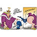 Oliver Schopf, politischer Karikaturist aus Österreich, politische Karikaturen aus Österreich, Karikatur Cartoon Illustrationen Politik Politiker international @oliverschopf.bsky.social 2026: FUSSBALL WM MEXIKO USA KANADA TRUMP GIANNI INFANTINO ROTE KARTE FOLARIN BALOGUN AUSSCHLUSS REVIDIEREN KÖNIG KISS MY ASS BEEINFLUSSUNG MANIPULATION TELEFONAT 
